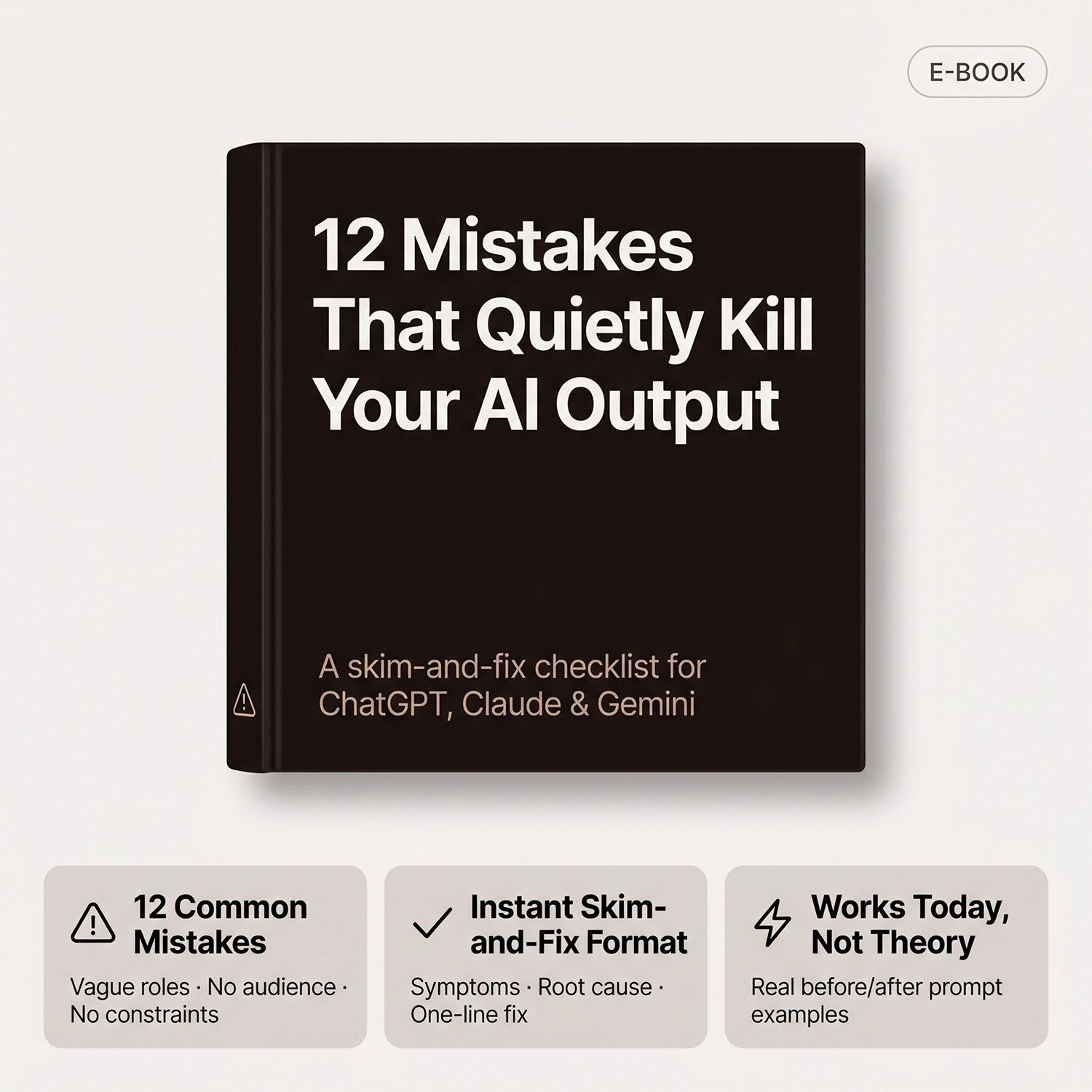 12 Mistakes guide cover